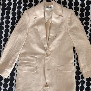 Zadig & Voltaire linen blazer